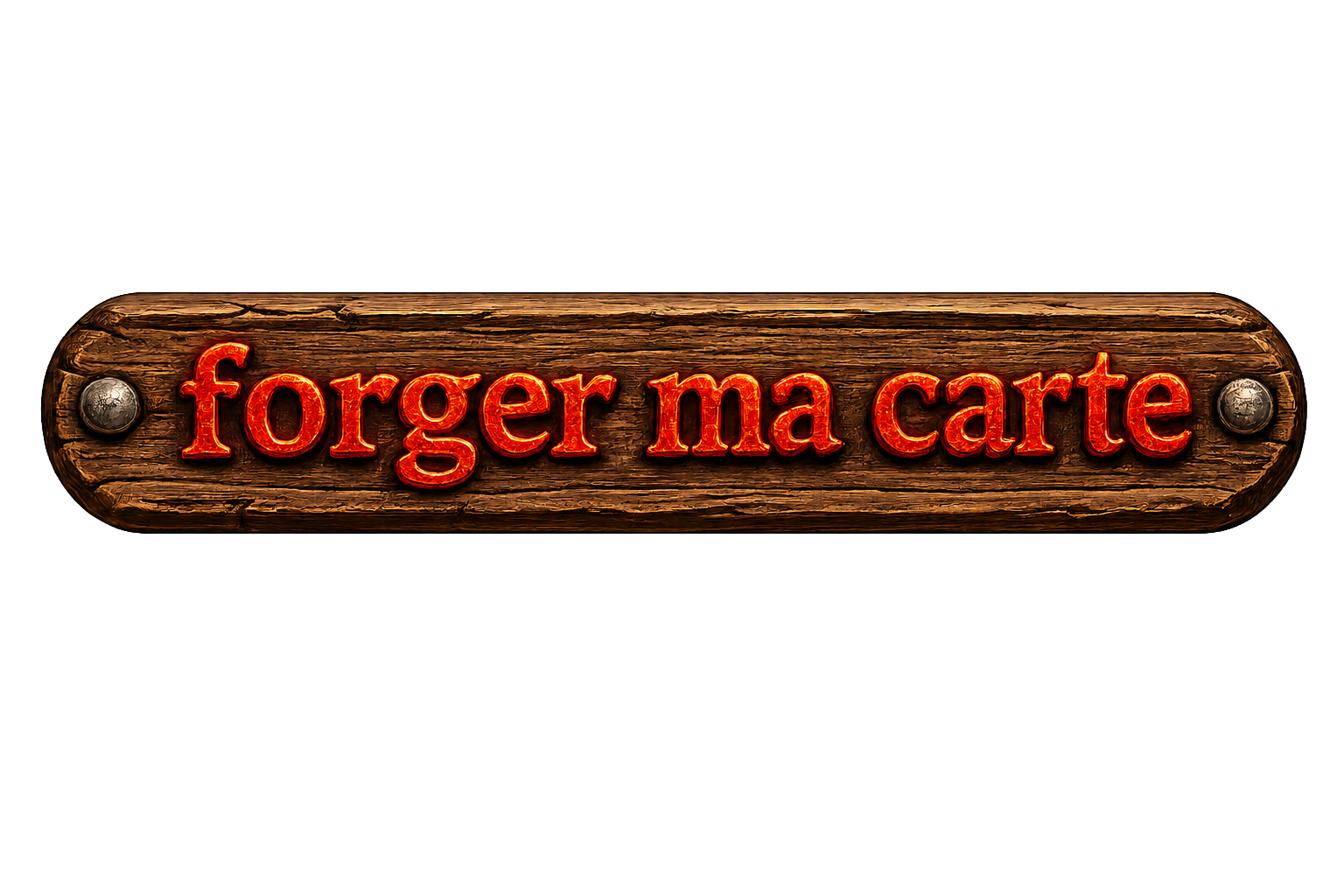 Forger ma carte